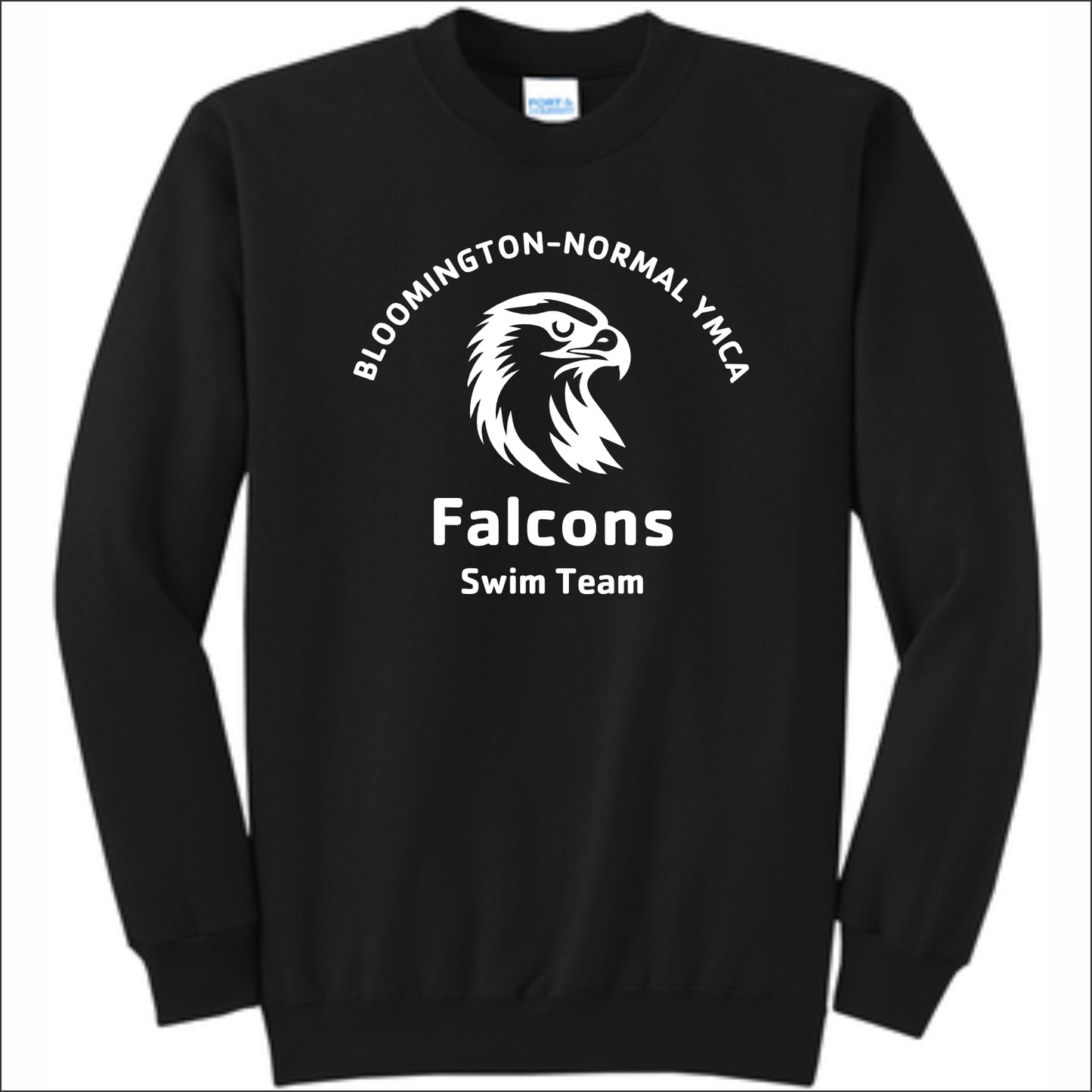 YMCA Falcons Swim Crewneck Sweatshirt