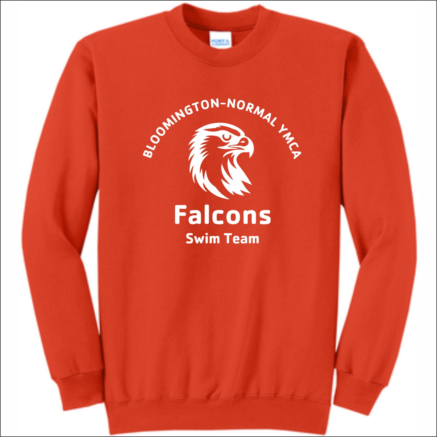 YMCA Falcons Swim Crewneck Sweatshirt