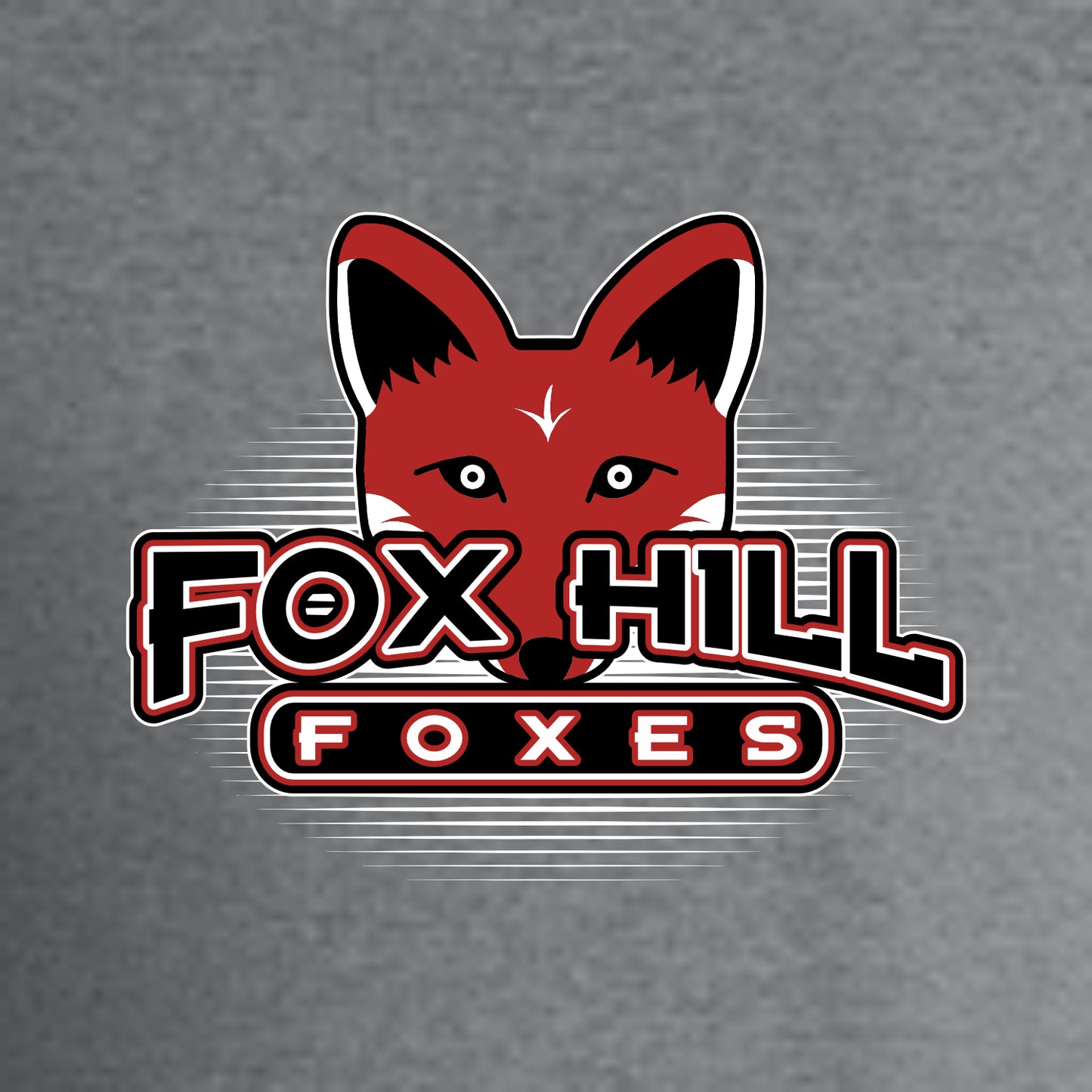 Fox Hill Elementary Hooded Sweatshirt - Des. B