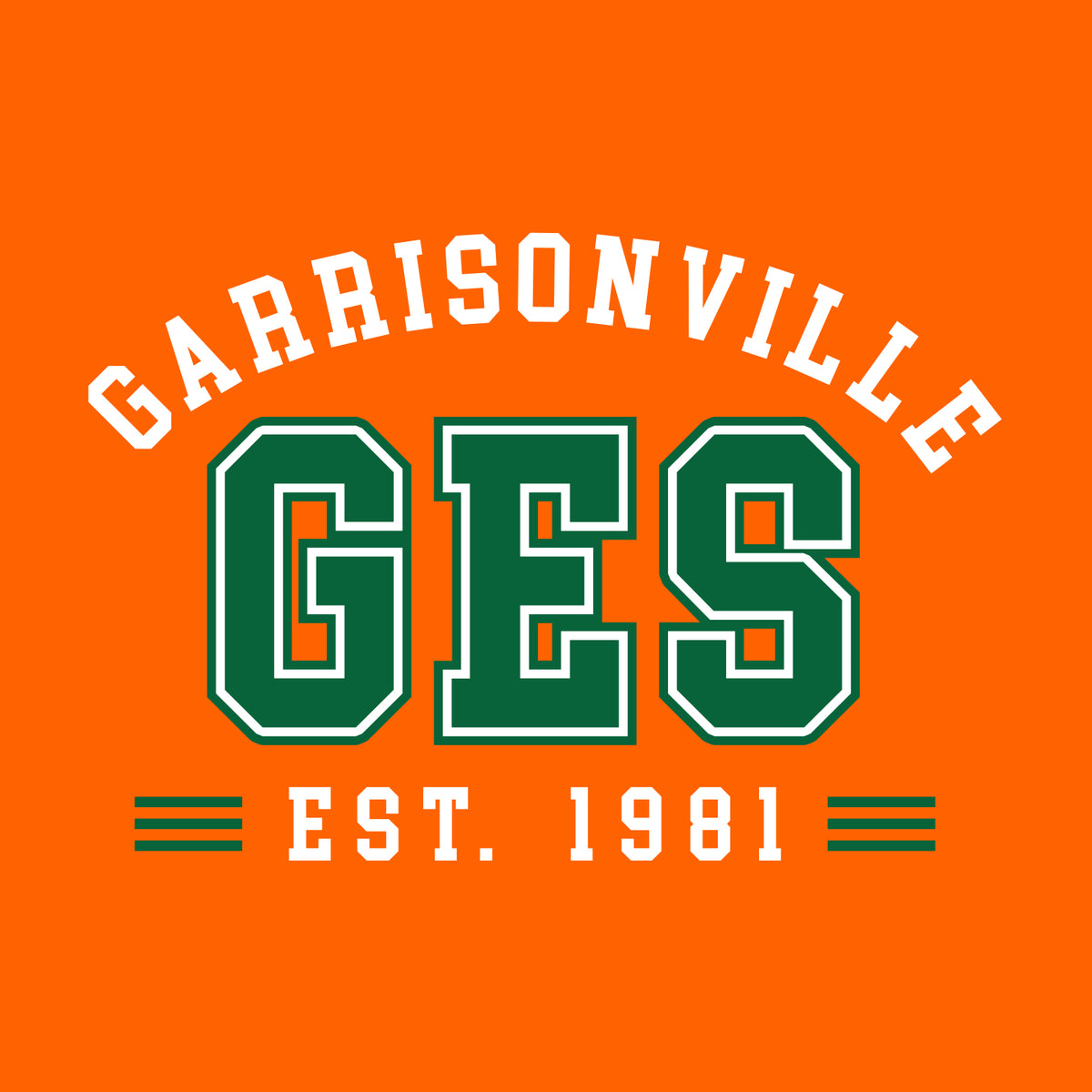 Garrisonville Elem Long Sleeve T-shirt - Design B