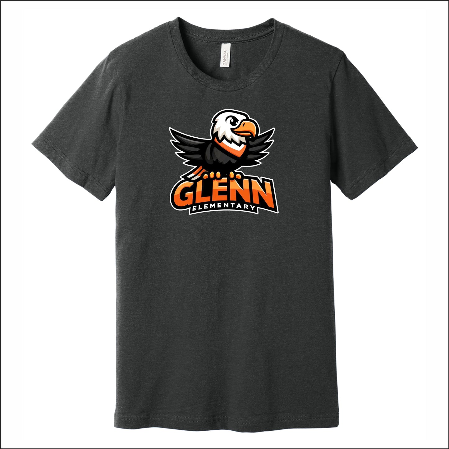 Glenn Elementary Heathered Soft Jersey T-shirt