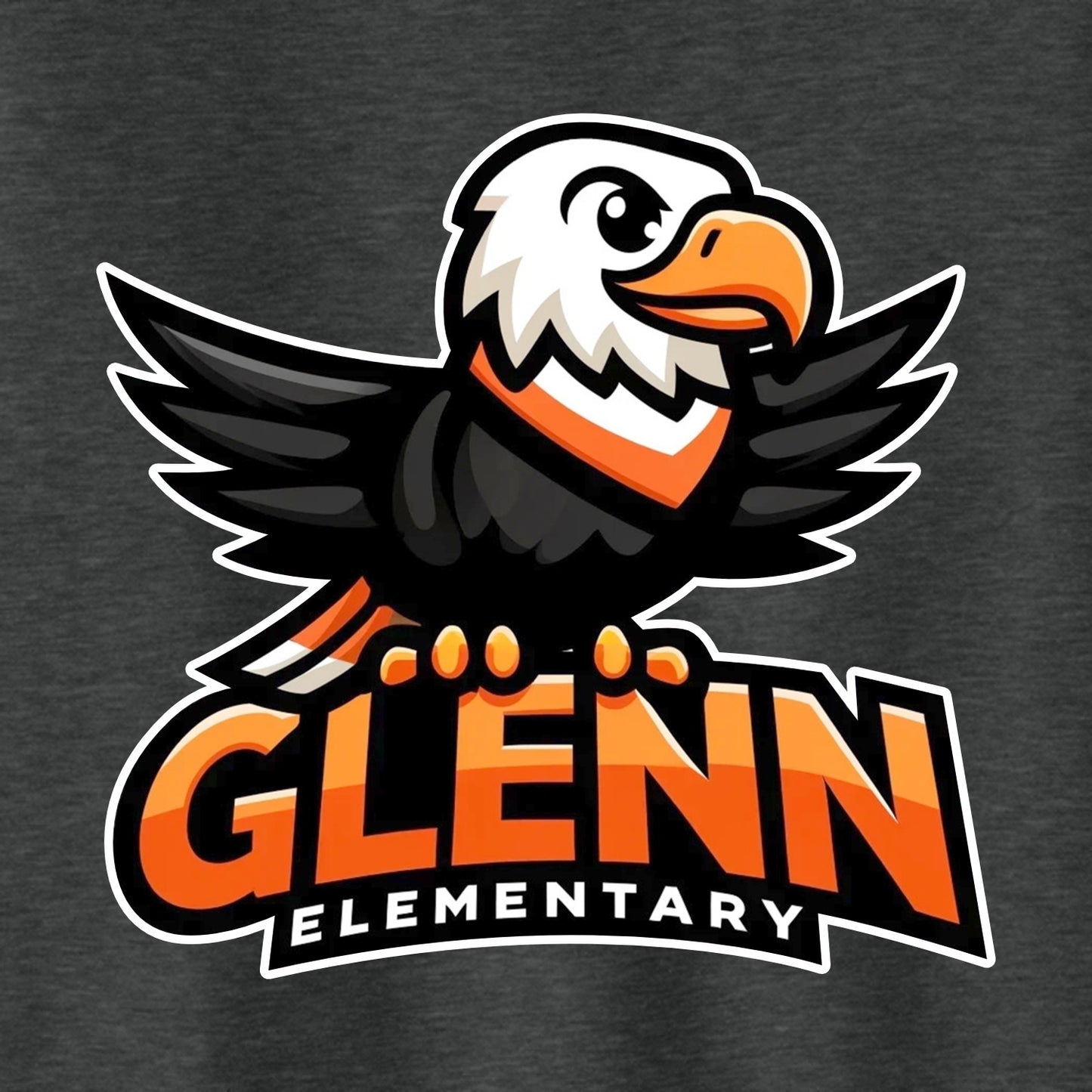 Glenn Elementary Hooded Sweatshirt - Des. A