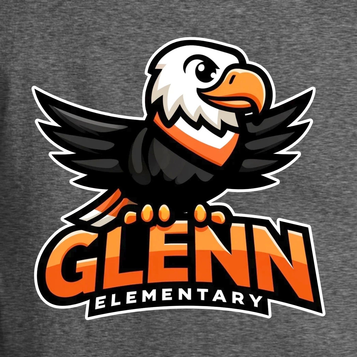 Glenn Elementary Short Sleeve T-shirt - Des. A