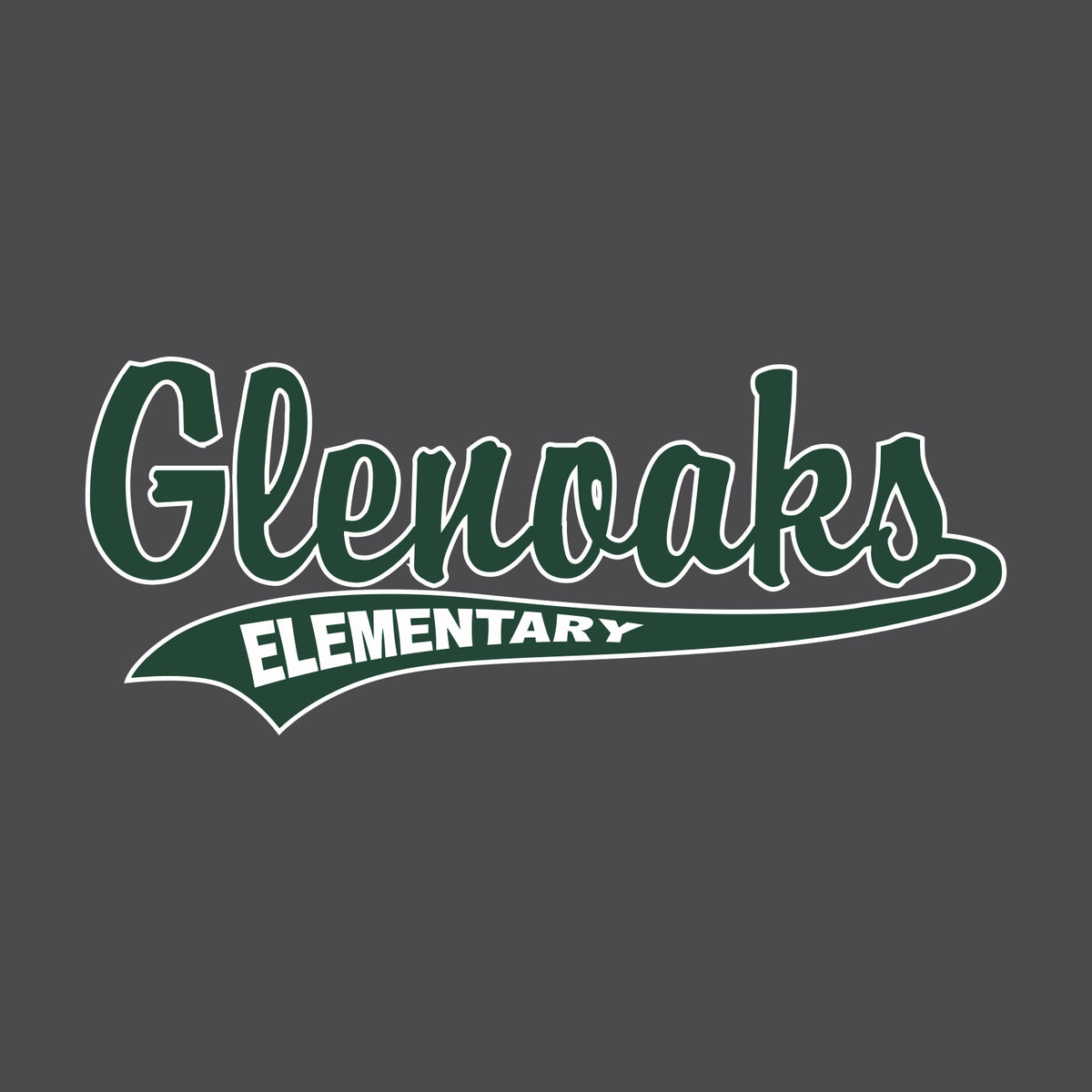 Glenoaks Elem 3/4 Sleeve Baseball T-shirt