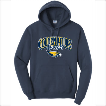 Golden Hills School Hooded Sweatshirt - Des. A