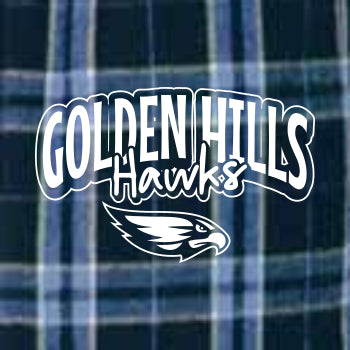 Golden Hills School Plaid Flannel Pants
