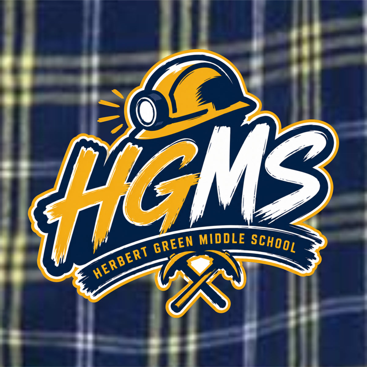 HGMS Spiritwear Plaid Flannel Pants