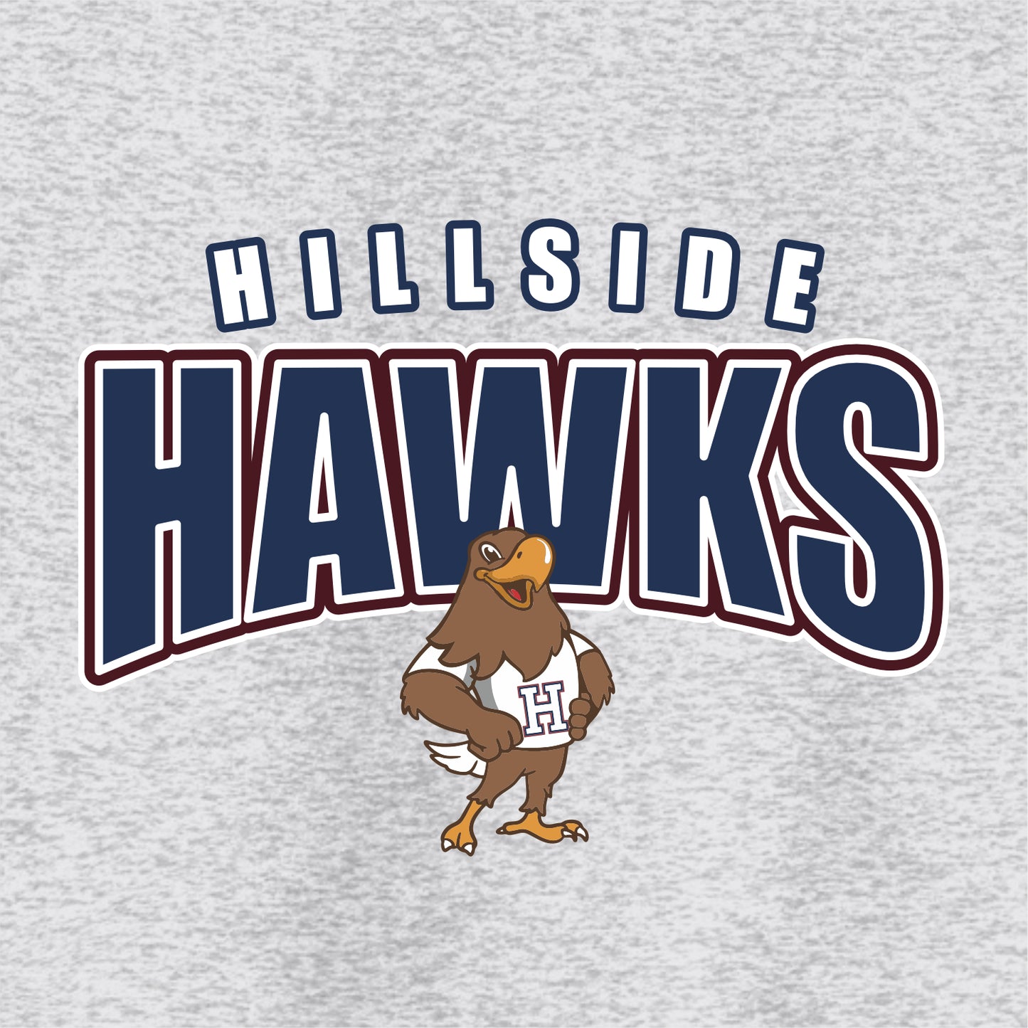 Hillside Elementary Crewneck Sweatshirt - Des. D