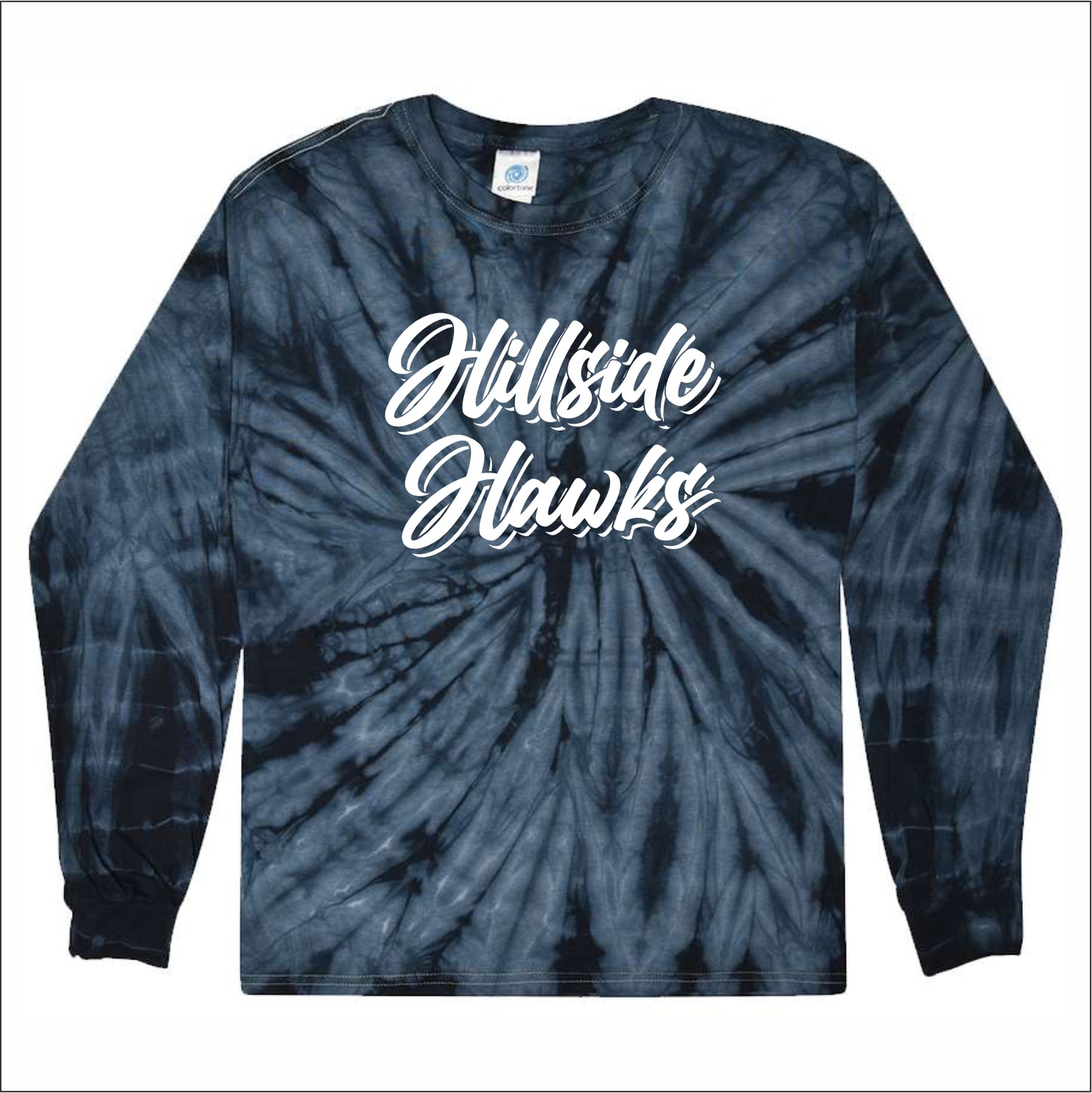 Hillside Elementary Tie-Dye Long Sleeve T-shirt