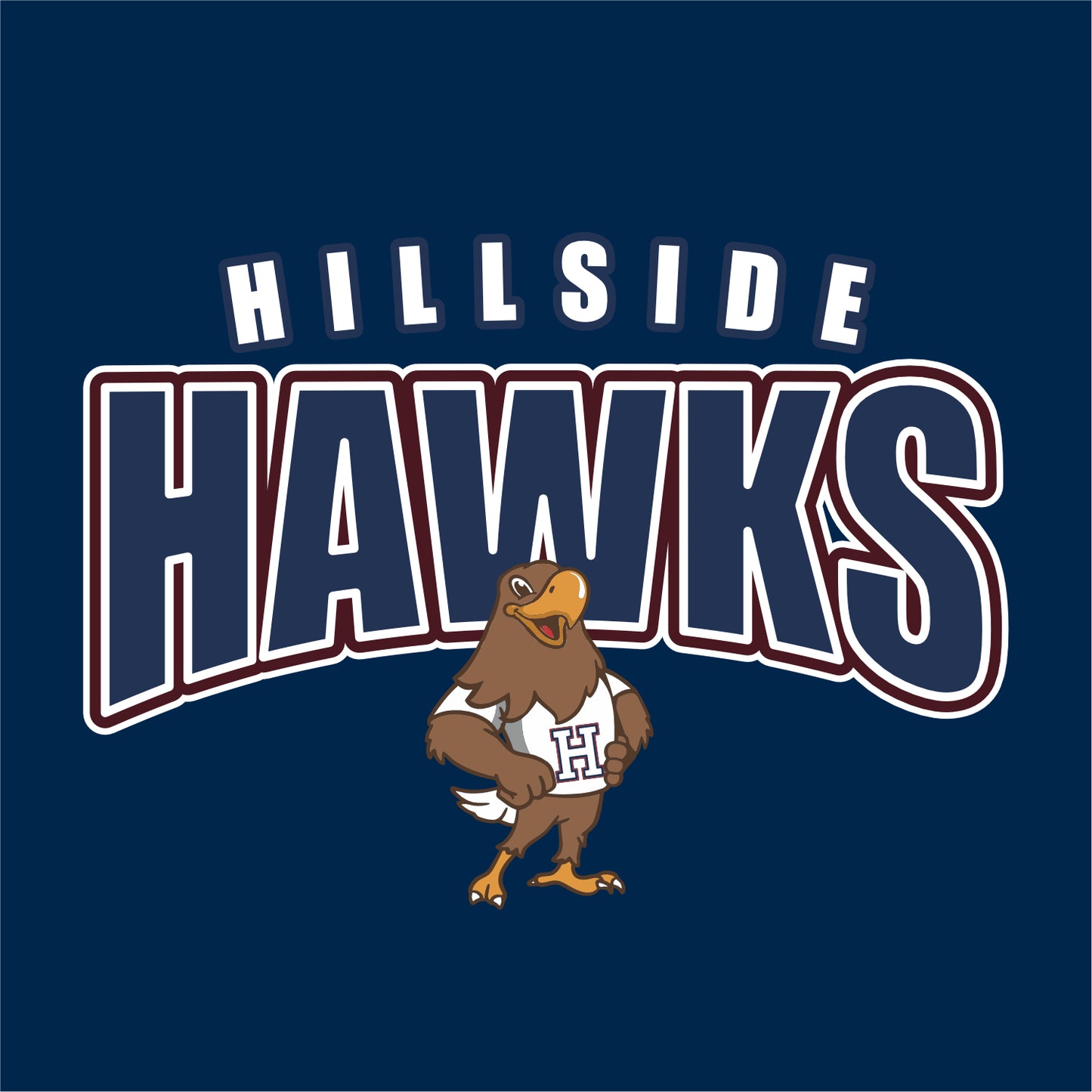 Hillside Elementary Crewneck Sweatshirt - Des. D