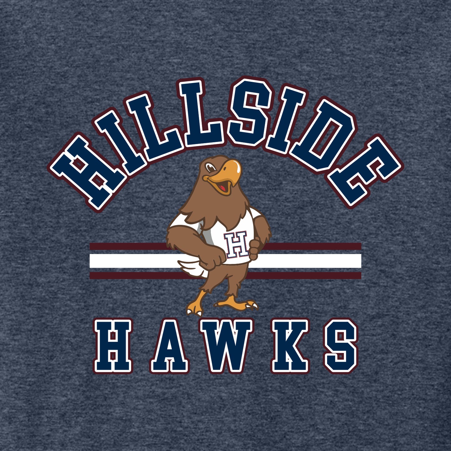 Hillside Elementary Long Sleeve T-shirt - Des. G
