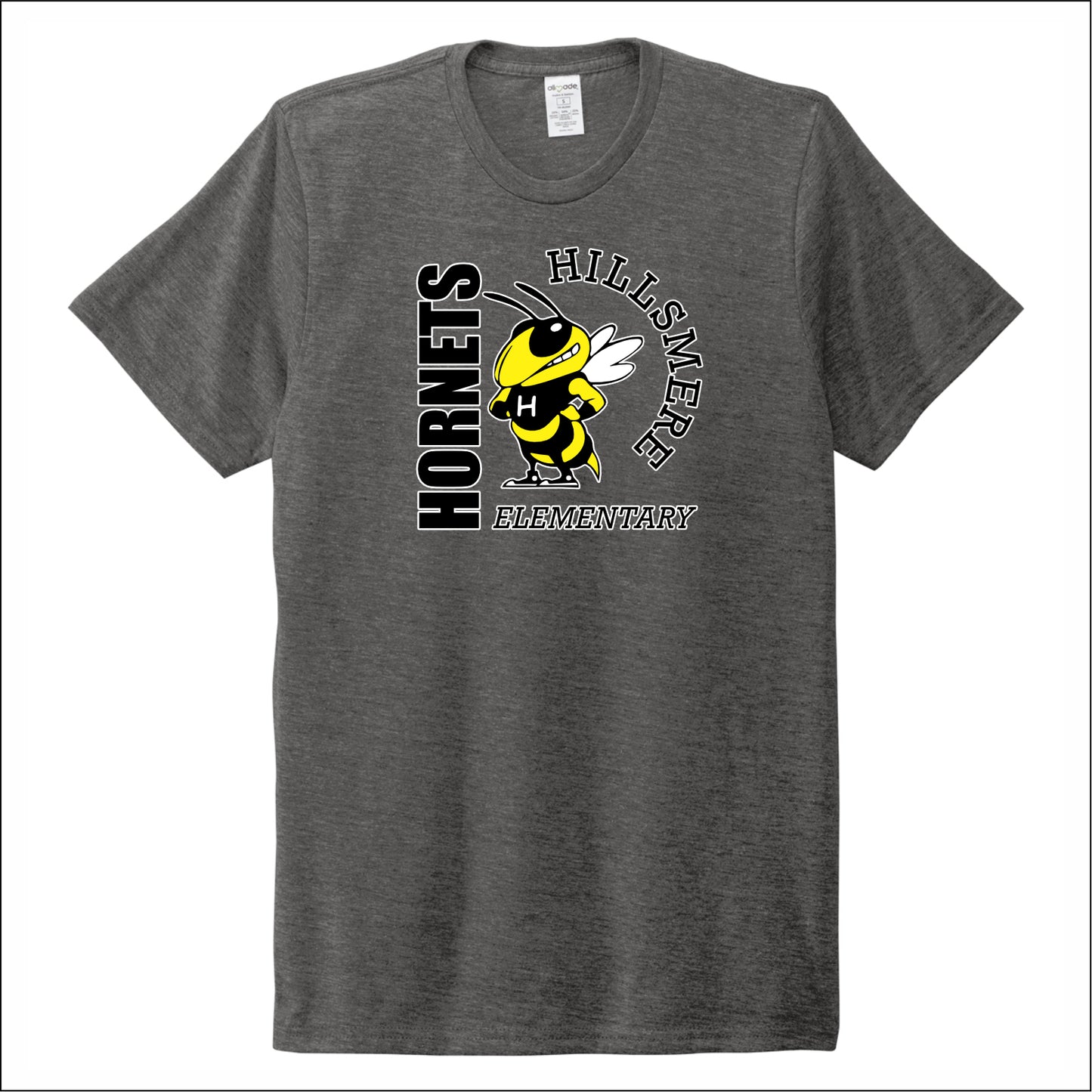 Hillsmere Elementary Allmade Tri-Blend T-shirt - Des. A