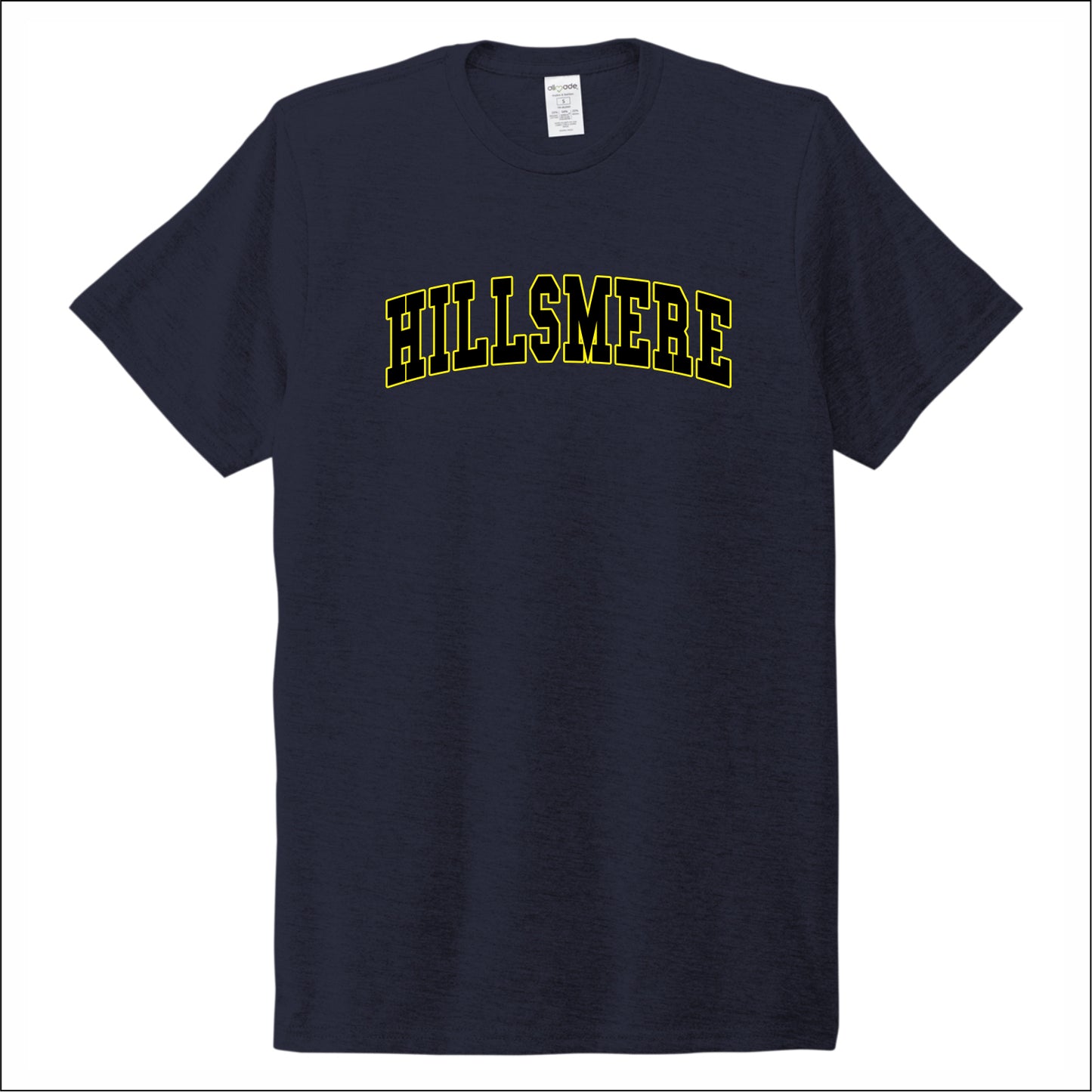 Hillsmere Elementary Allmade Tri-Blend T-shirt - Des. B