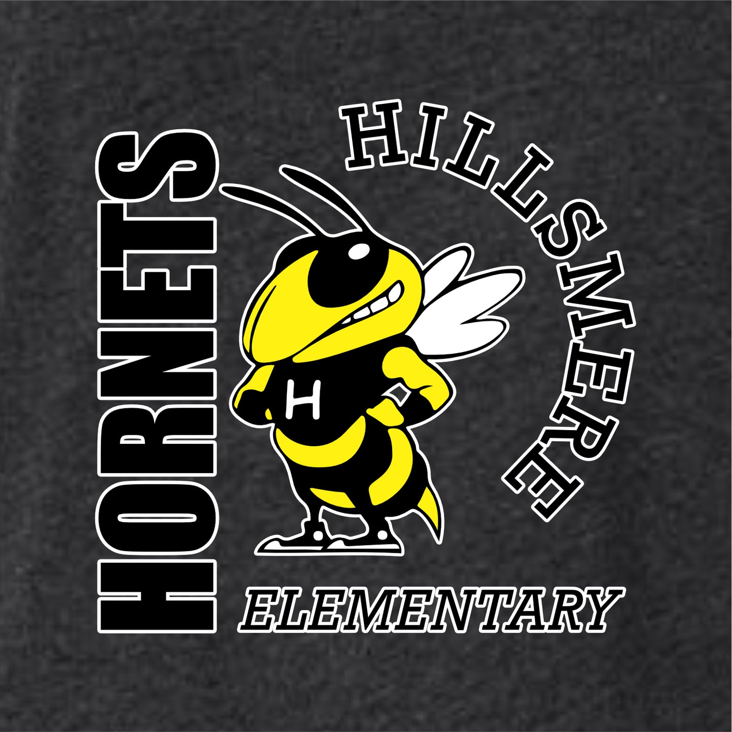 Hillsmere Elementary Ladies Vintage Football T - Des. A
