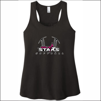 122 Stars Softball Ladies VIT Racerback Tank