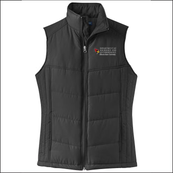 ISU SOA Ladies Puffy Vest