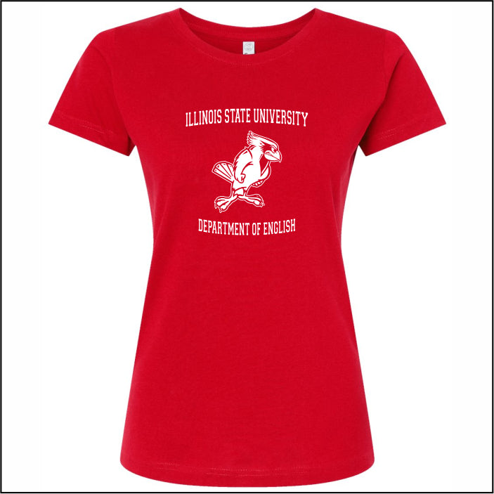 ISU Dept of English Ladies Fine Jersey T-shirt