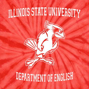 ISU Dept of English Spider Tie-Dye T-shirt
