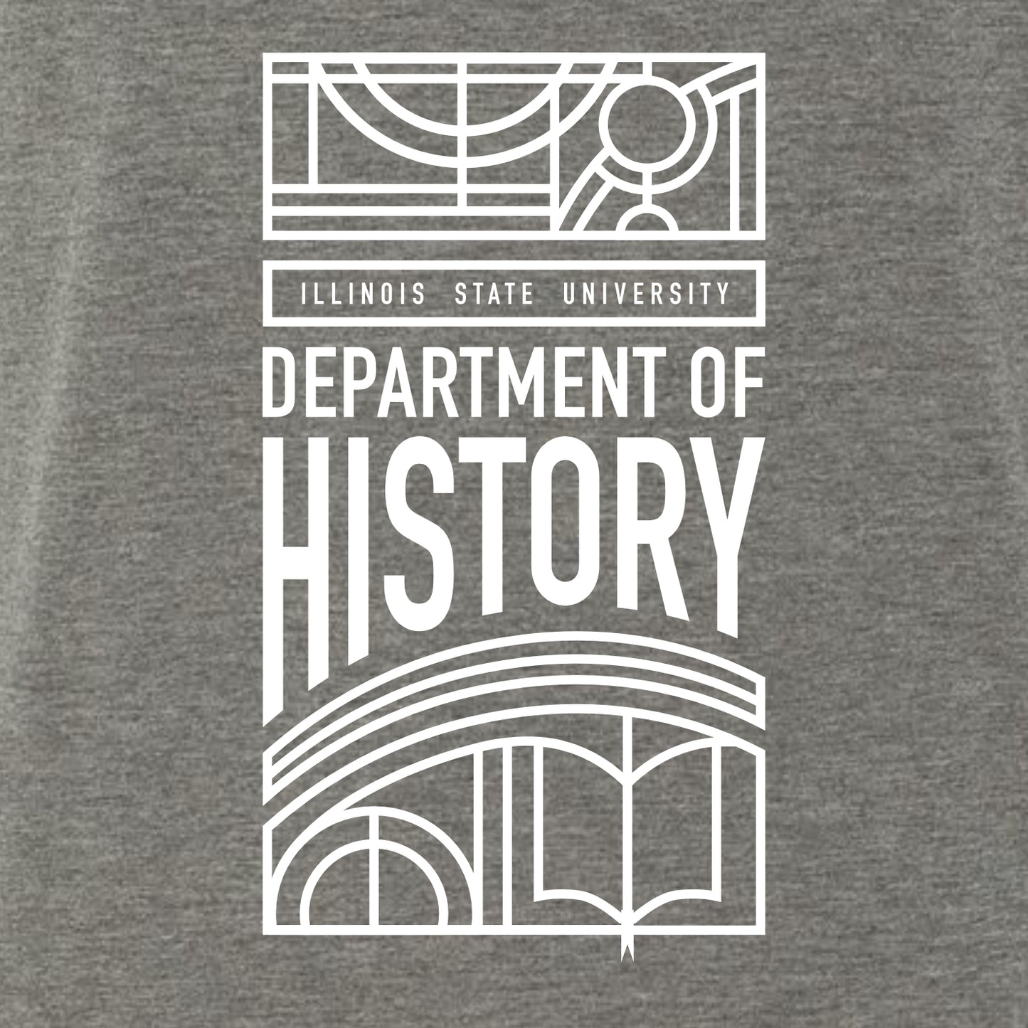 ISU History Tri-blend T-shirt - Design A