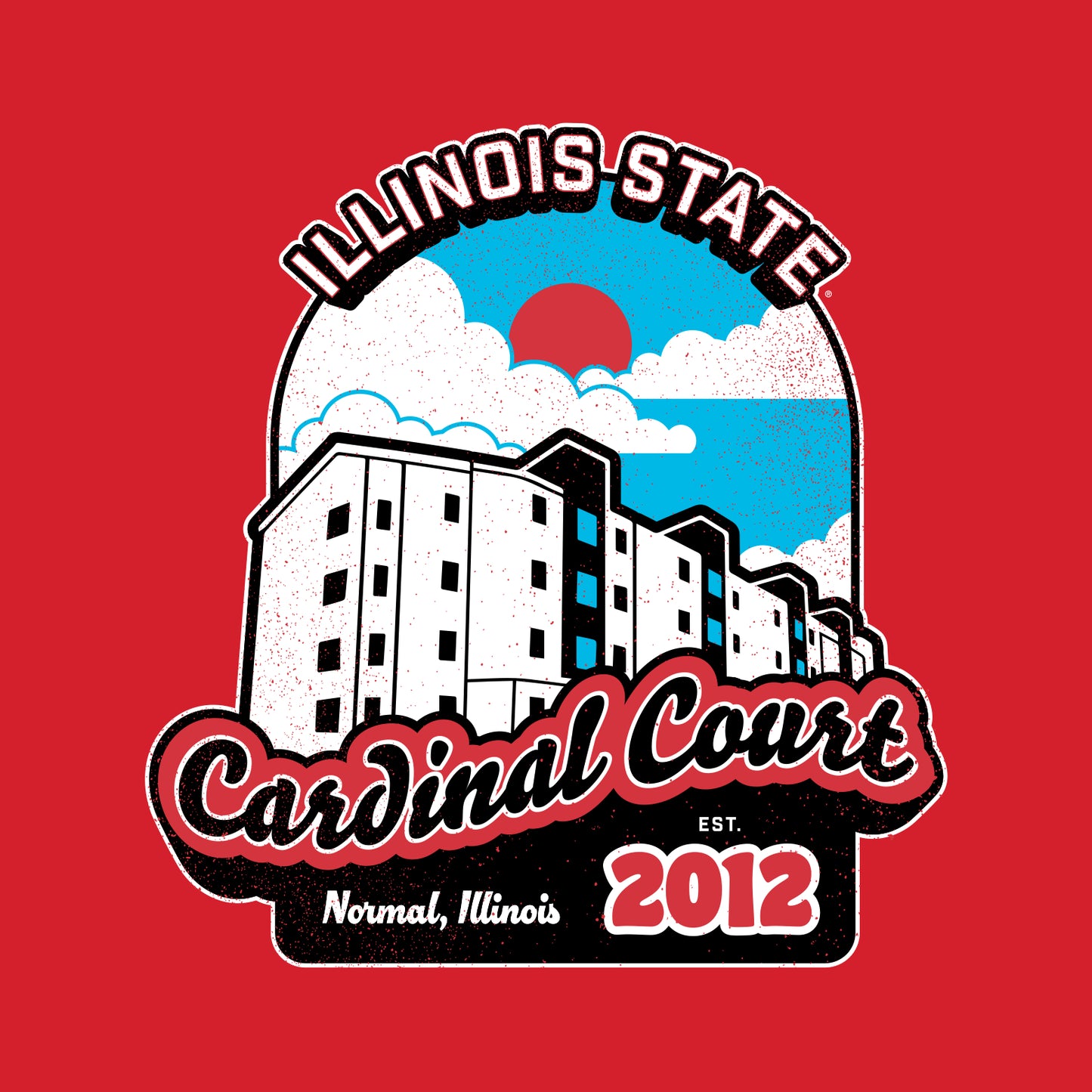 ISU Housing Crewneck Sweatshirt - Cardinal Court