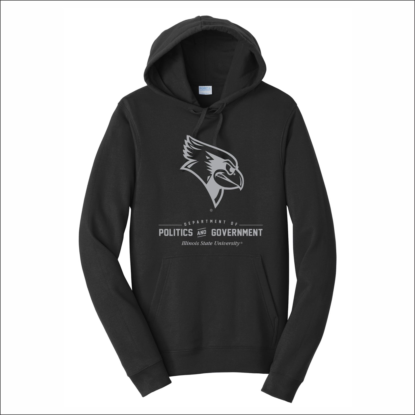ISU Politics and Gov Fan Favorite 80/20 Hooded Sweatshirt
