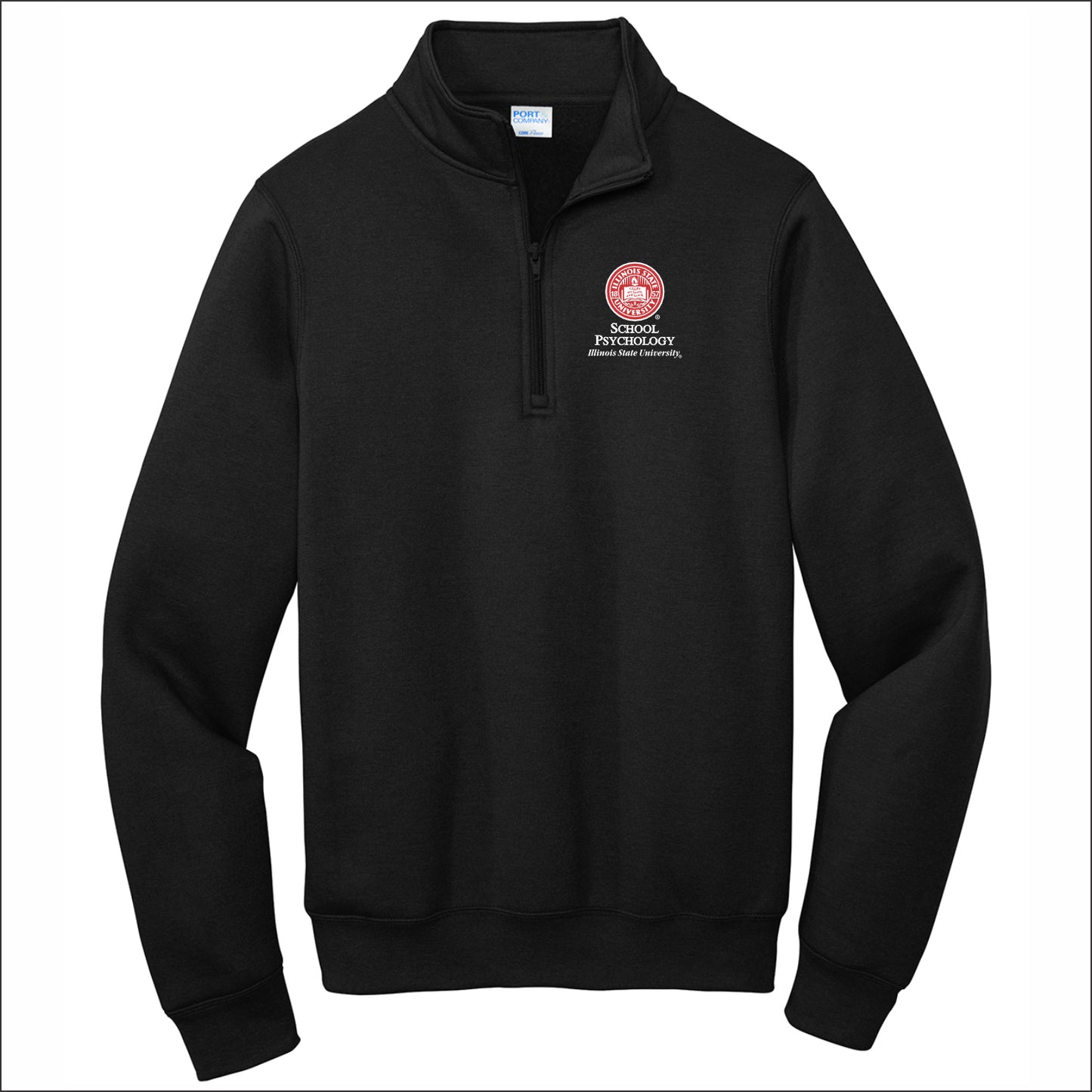 ISU School Psychology 1/4 Zip Sweatshirt