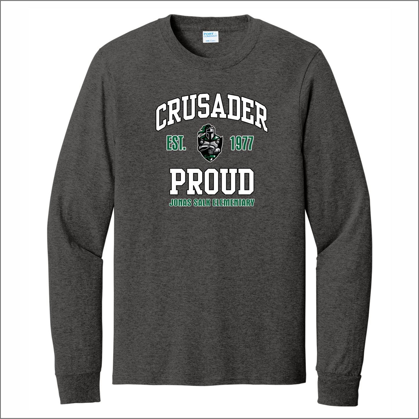 Jonas Salk Elementary Long Sleeve T-shirt - Des. B