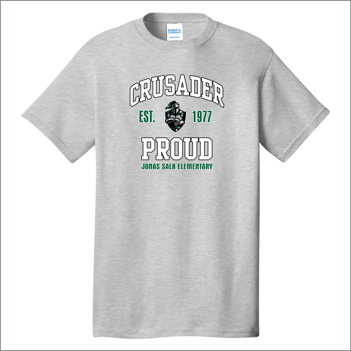 Jonas Salk Elementary Short Sleeve T-shirt - Des. B