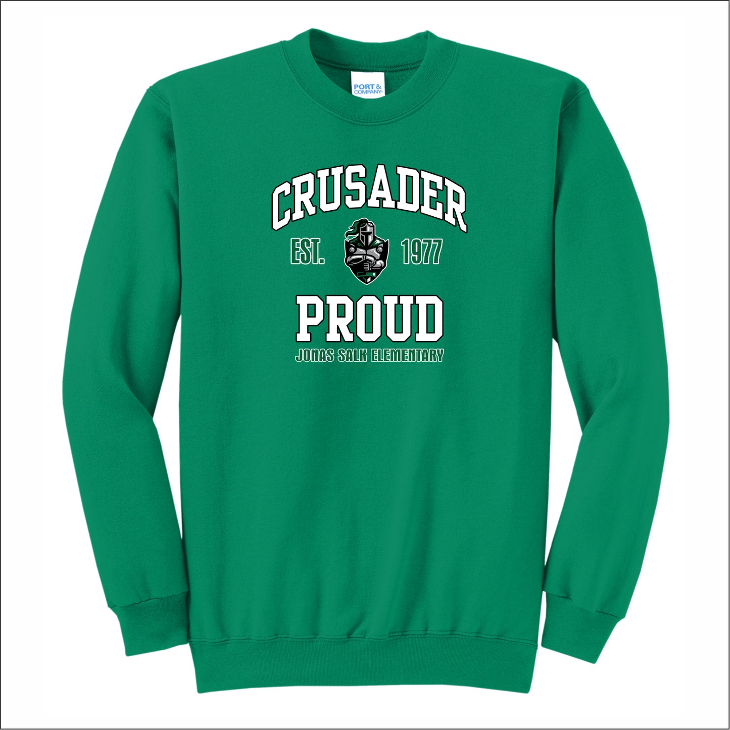Jonas Salk Elementary Crewneck Sweatshirt - Des. B