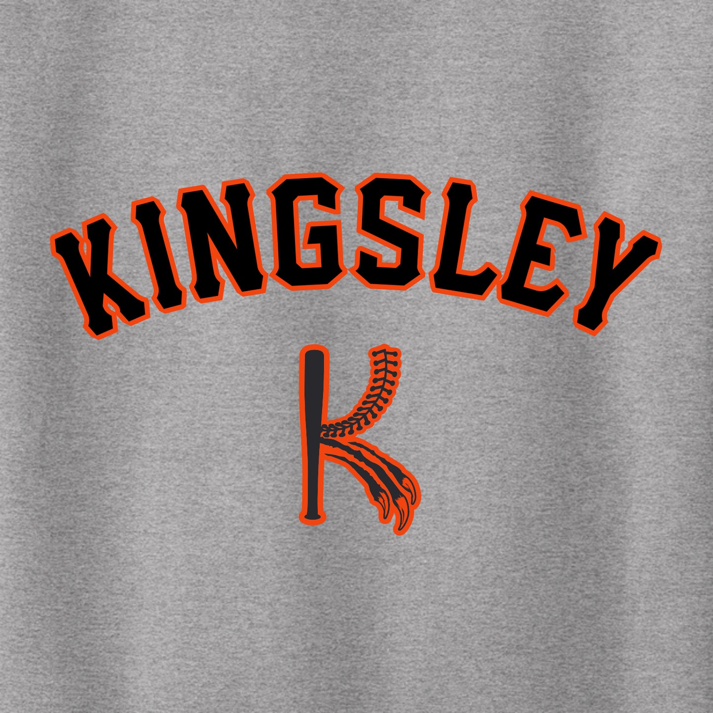 Kingsley Baseball Ladies Fan Favorite V-Neck Tee