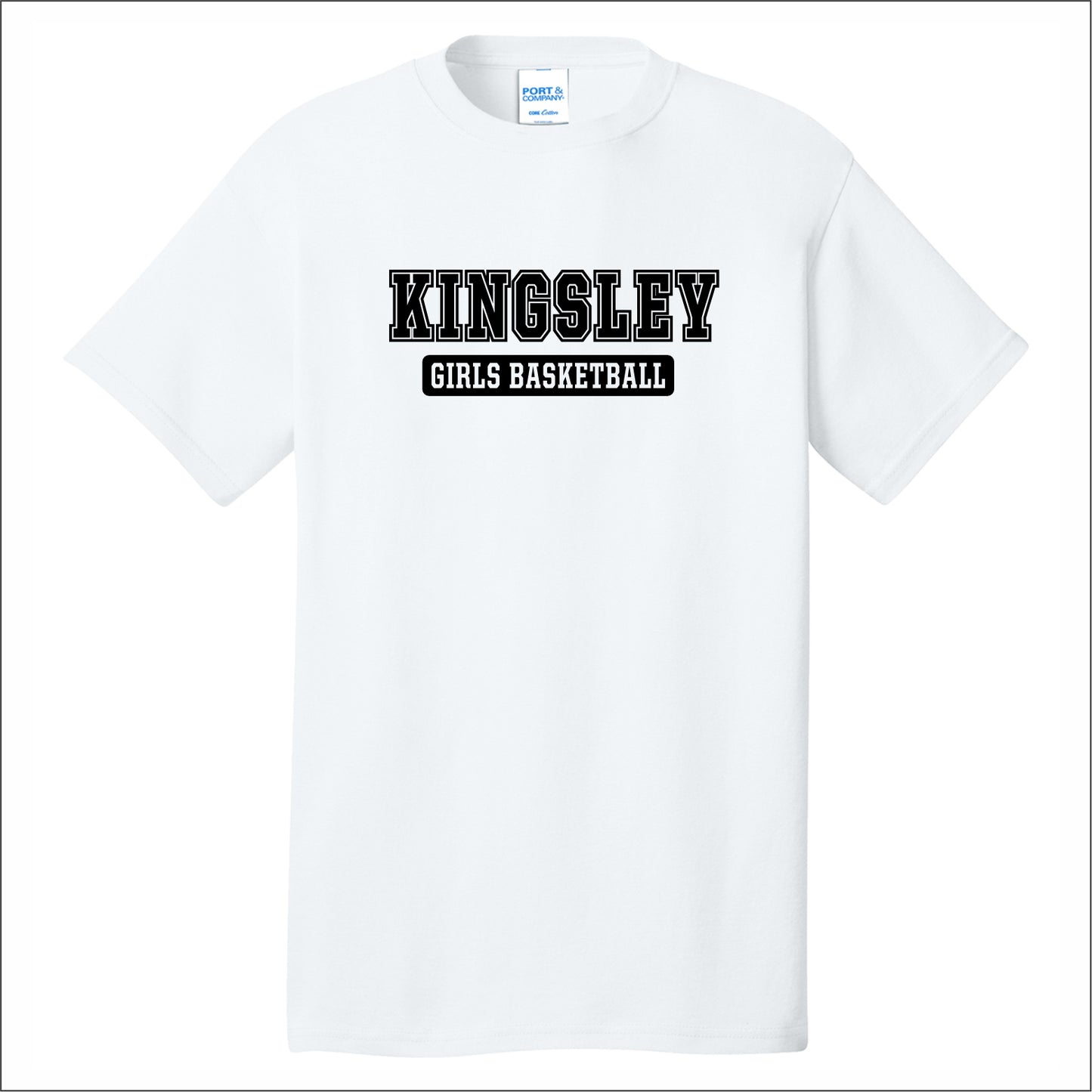 Kingsley Girls Basketball Short Sleeve T-shirt