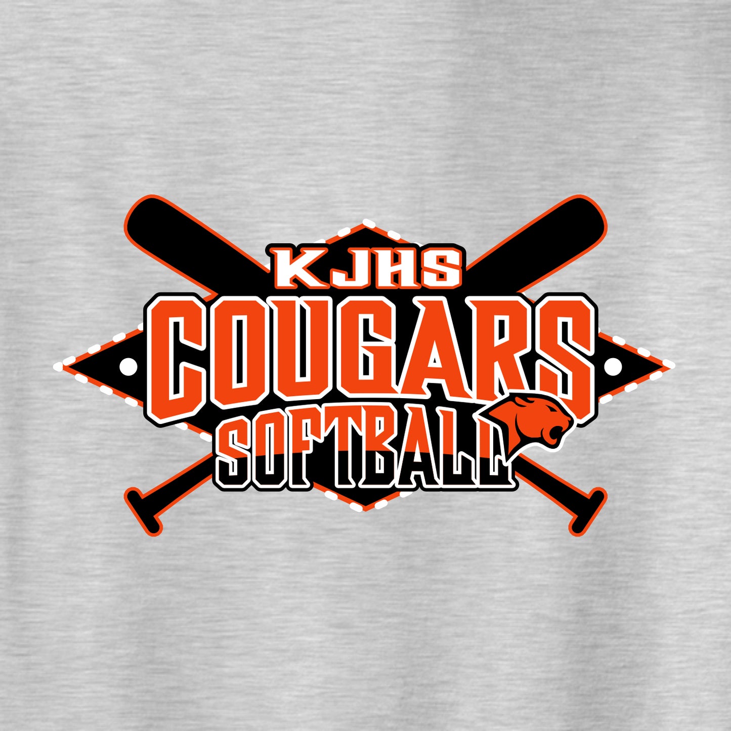 KJHS Softball Crewneck Sweatshirt
