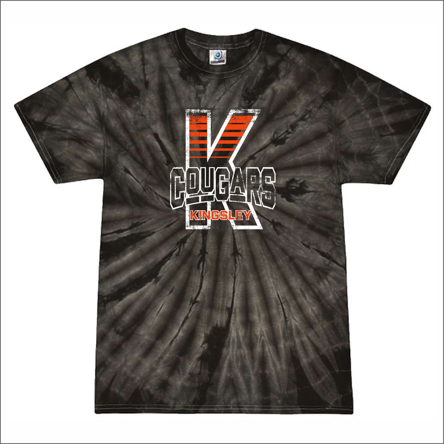 KJHS Spiritwear Tie-Dye T-shirt - Des. A