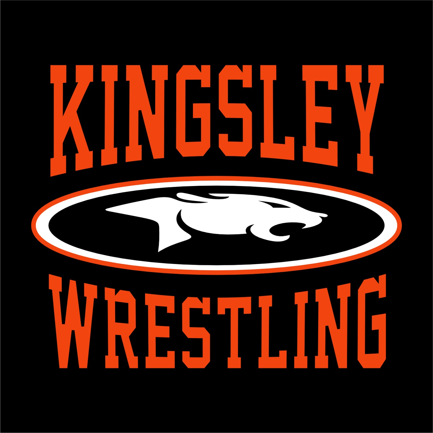 KJHS Wrestling Mesh Tricot 7 Inch Short