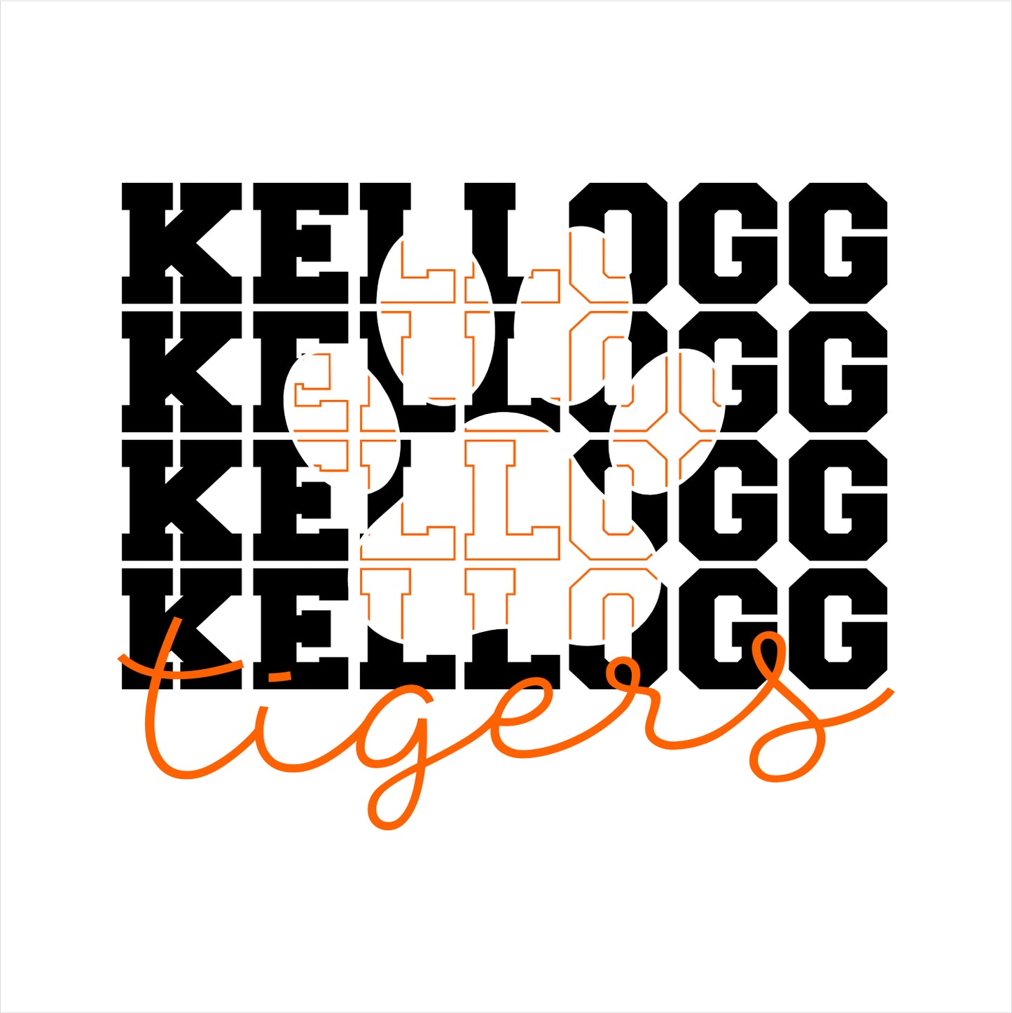 Kellogg Elementary Short Sleeve T-shirt - Des. B