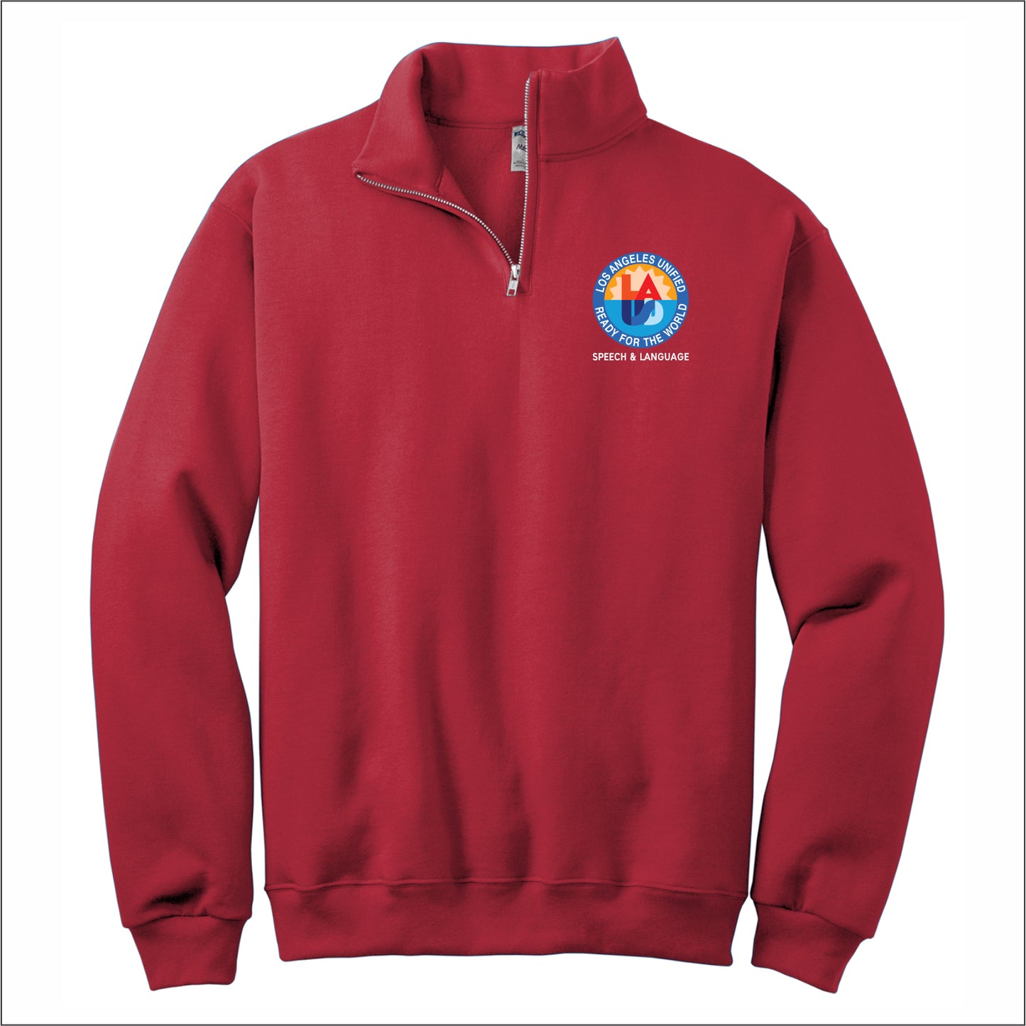 LAUSD Speech & Language Quarter-Zip Sweatshirt