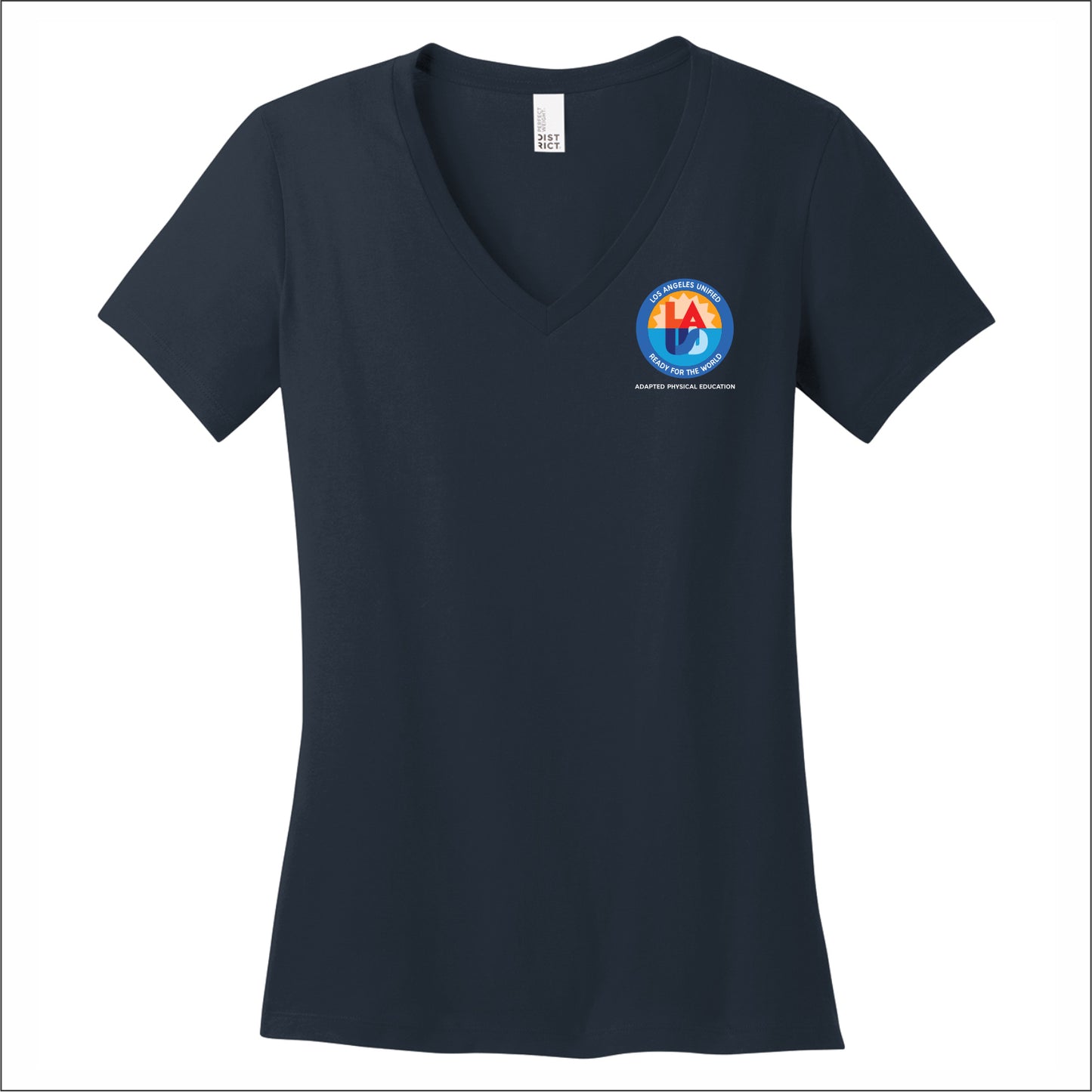 LAUSD APE & RT Ladies Perfect V-Neck T-shirt - APE