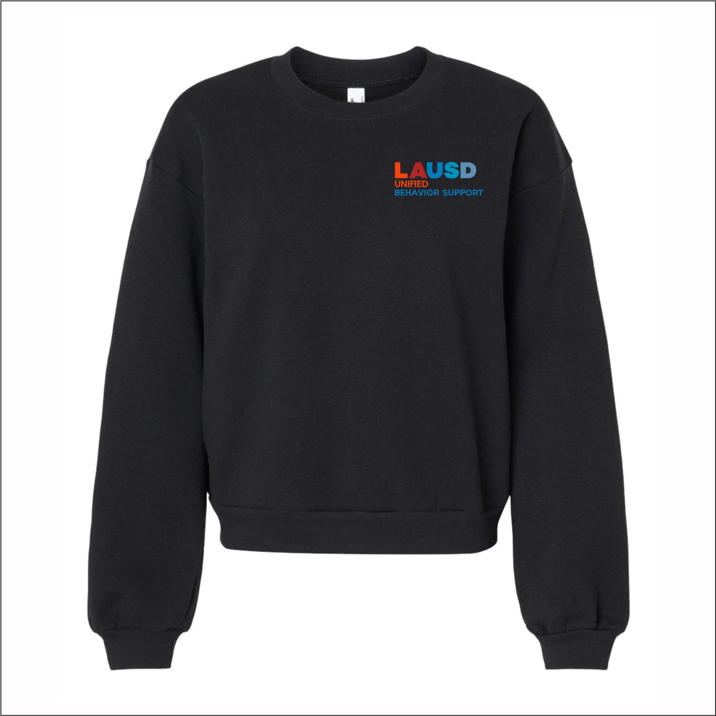 LAUSD Behavior Support Ladies ReFlex Crewneck Sweatshirt