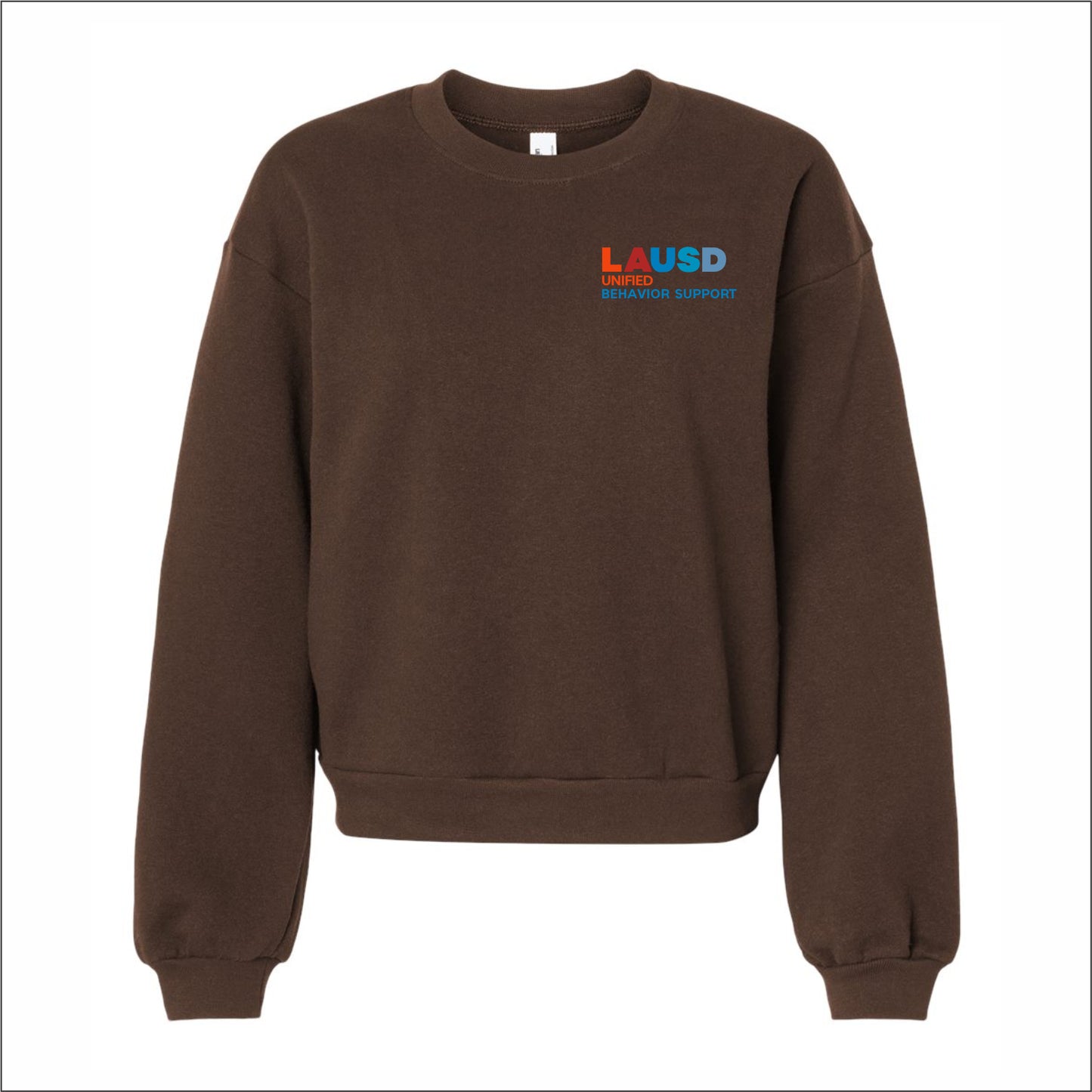 LAUSD Behavior Support Ladies ReFlex Crewneck Sweatshirt