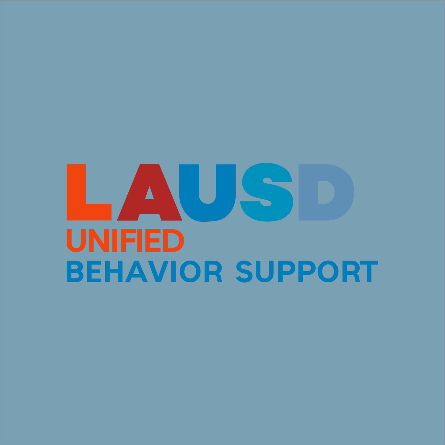 LAUSD Behavior Support Beach Wash Crewneck Sweatshirt