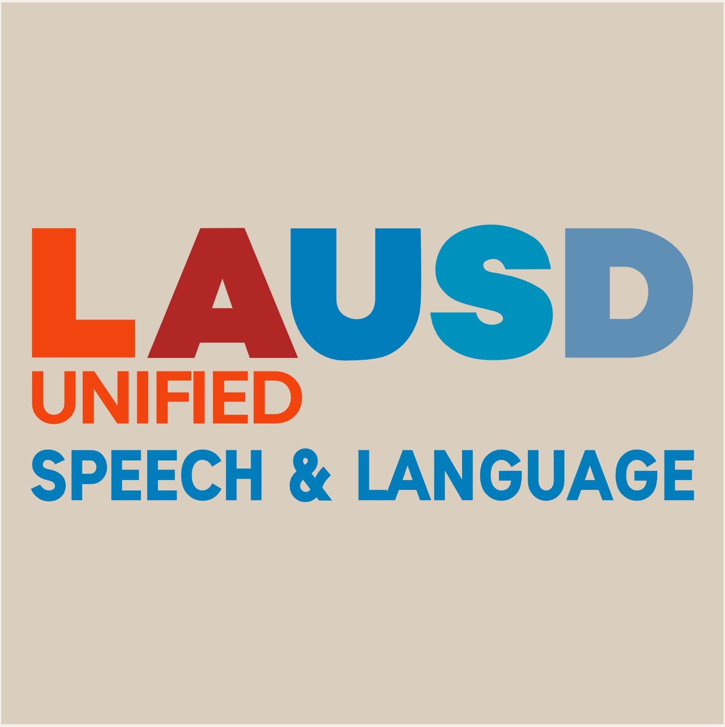 LAUSD Speech & Language Triblend Fleece 1/4 Zip Sweatshirt