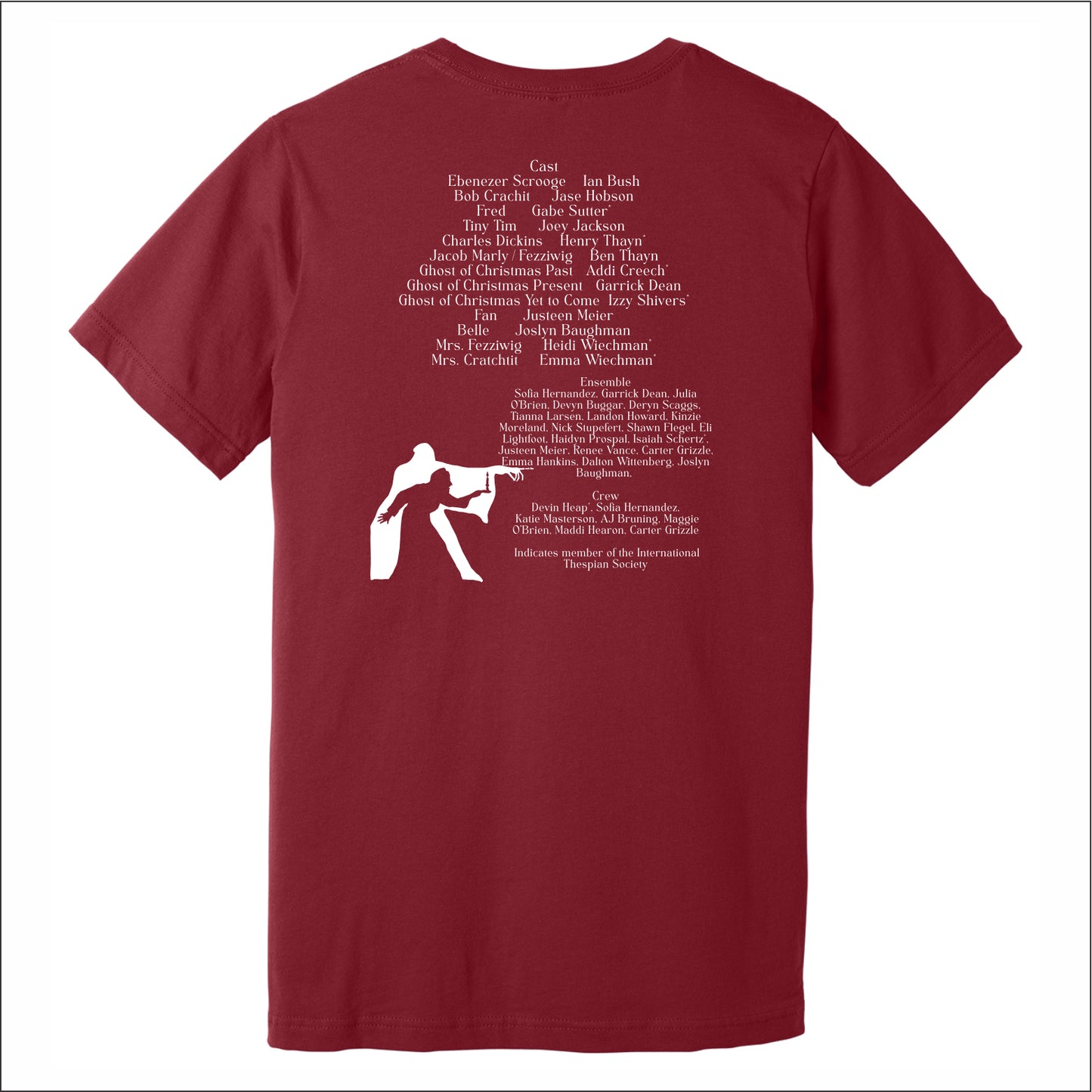 LeRoy HS Theater Soft Jersey Short Sleeve T-shirt