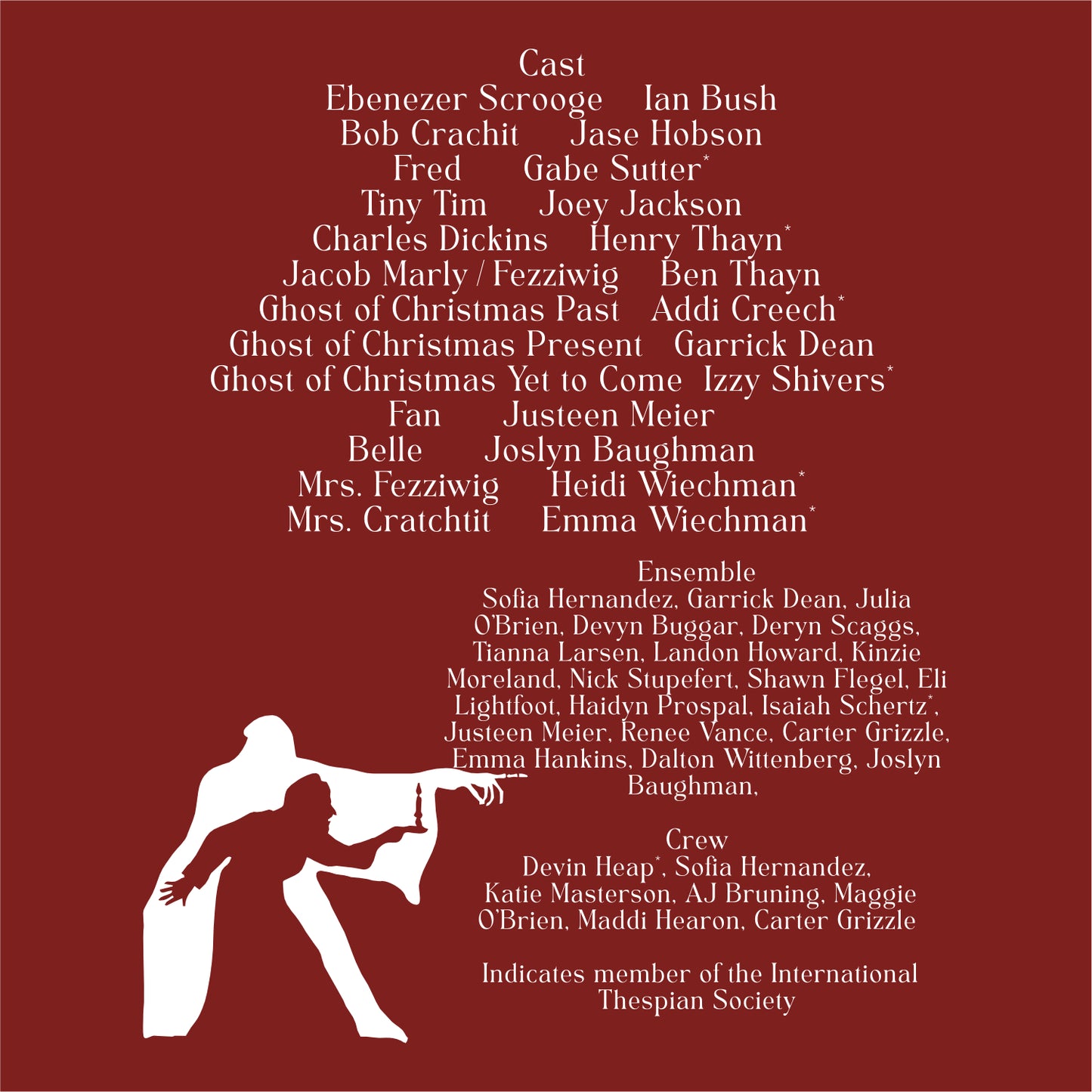 LeRoy HS Theater Soft Jersey Short Sleeve T-shirt