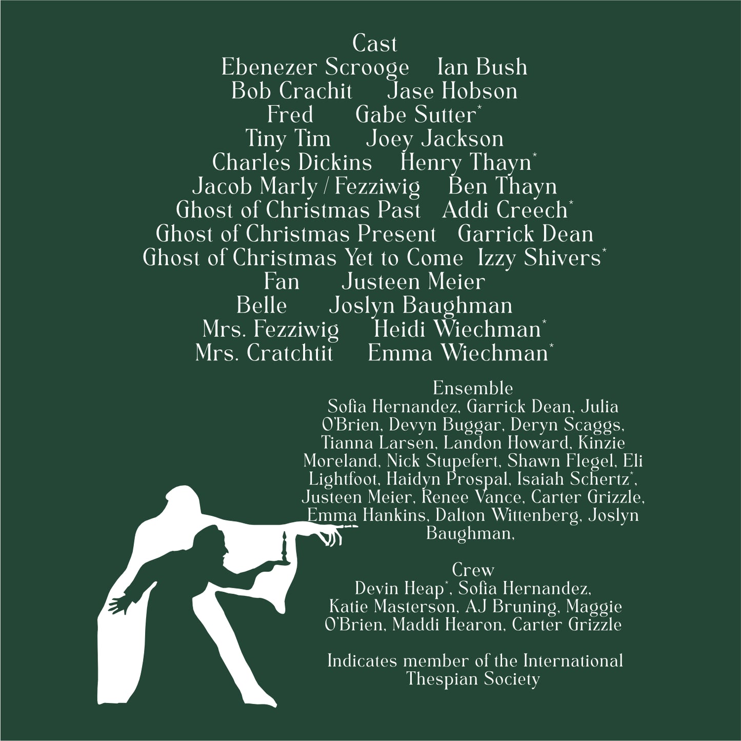 LeRoy HS Theater Soft Jersey Short Sleeve T-shirt