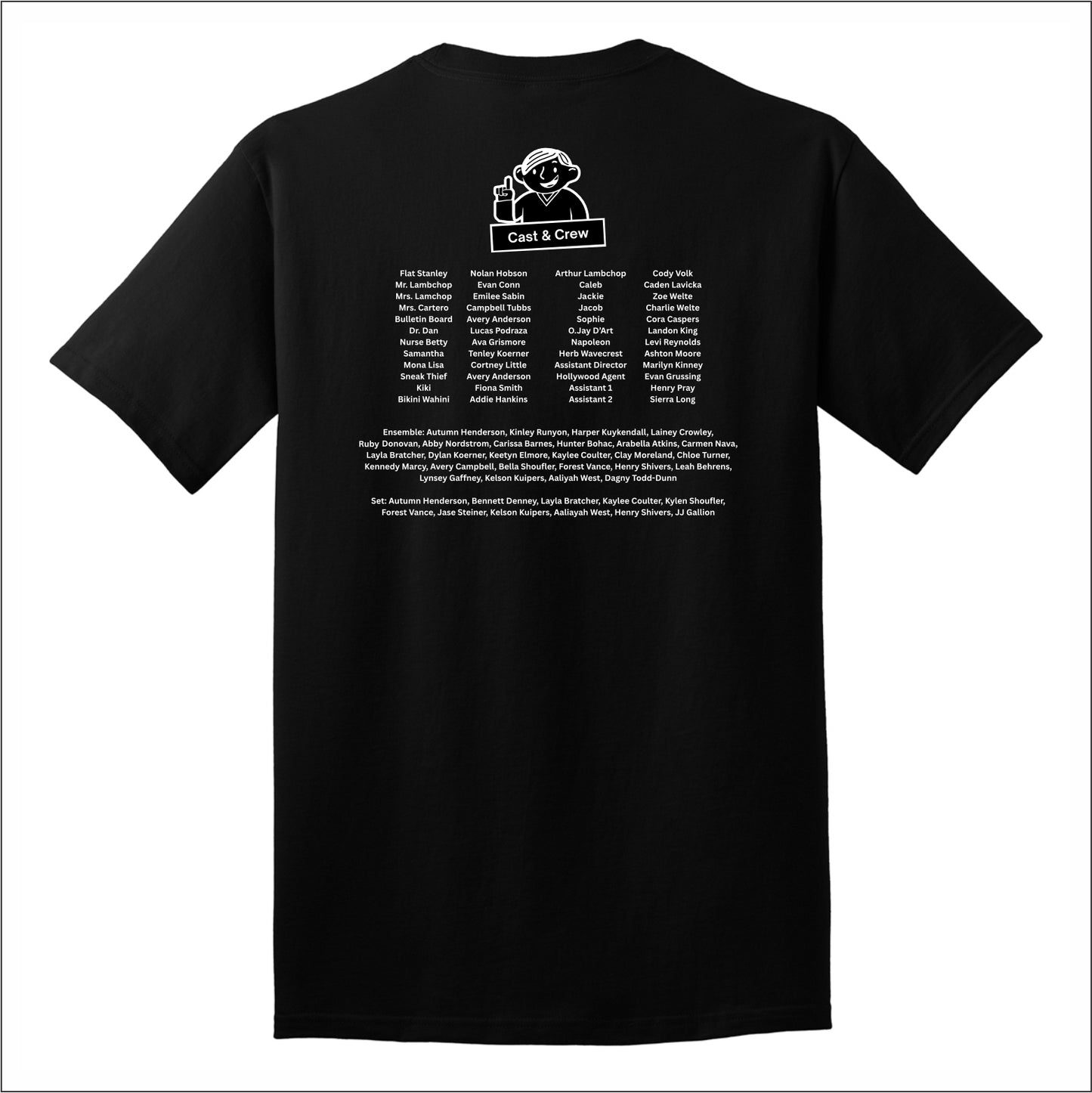 LeRoy Jr High Musical Short Sleeve T-shirt