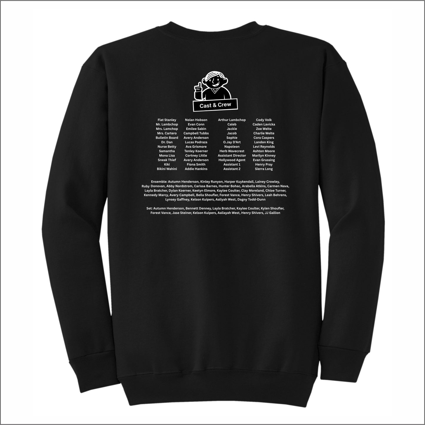 LeRoy Jr High Musical Crewneck Sweatshirt