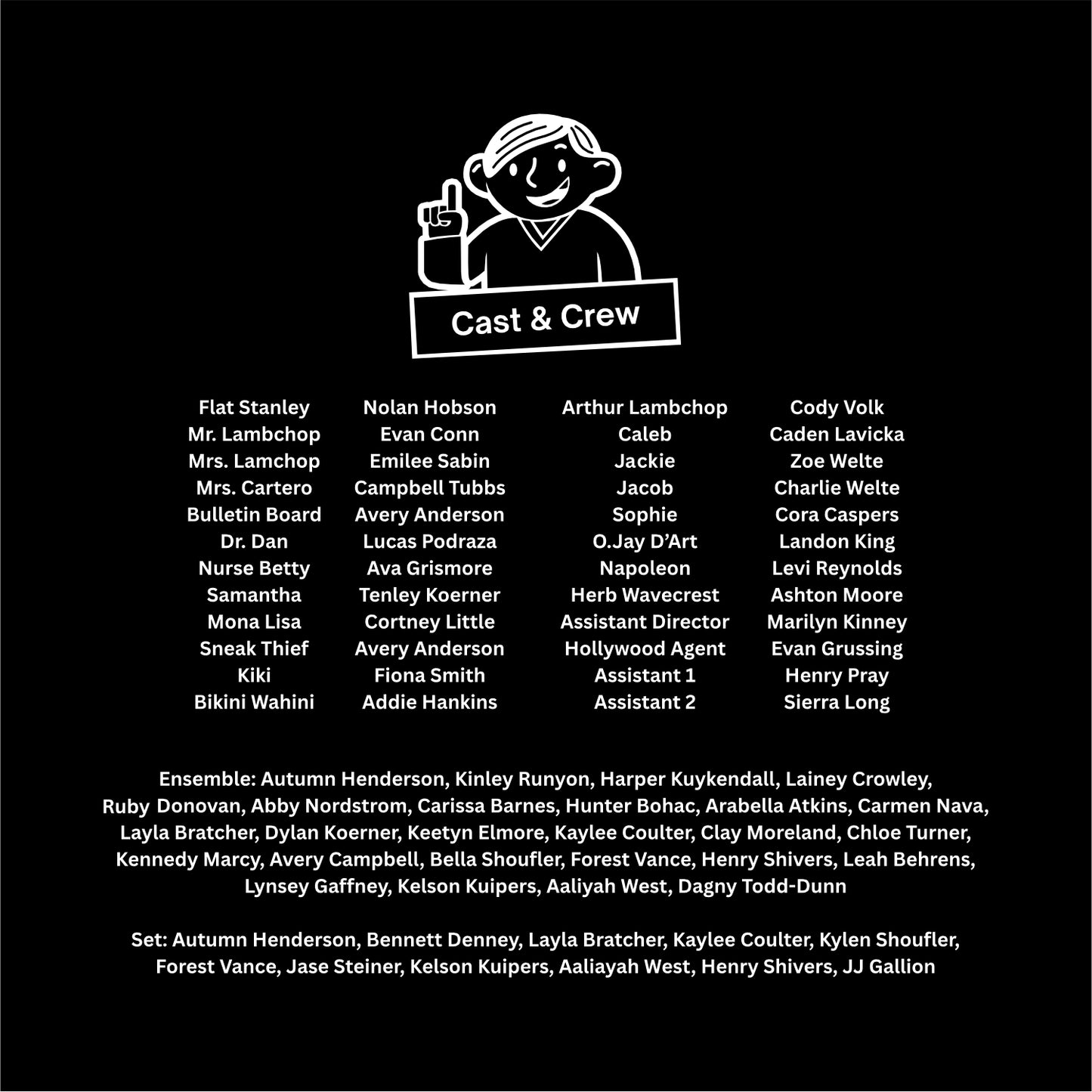 LeRoy Jr High Musical Crewneck Sweatshirt