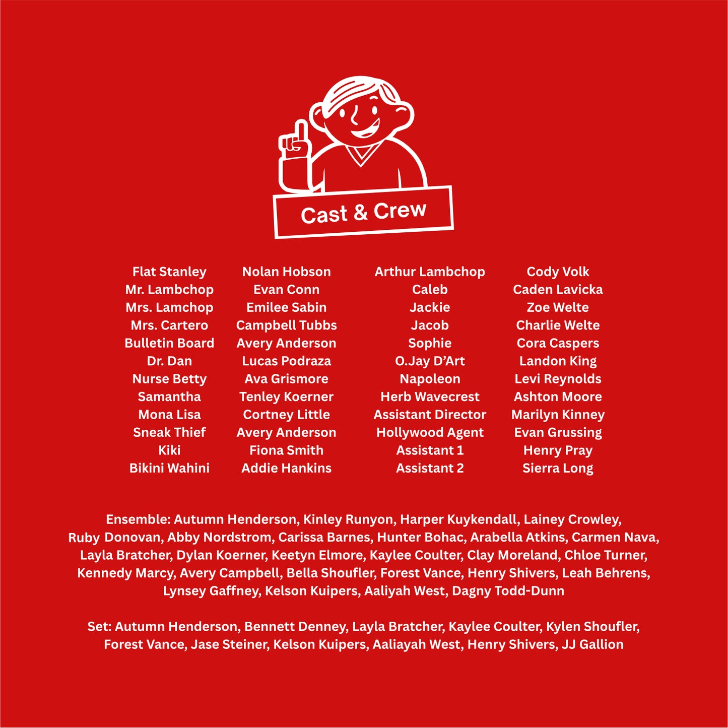 LeRoy Jr High Musical Crewneck Sweatshirt