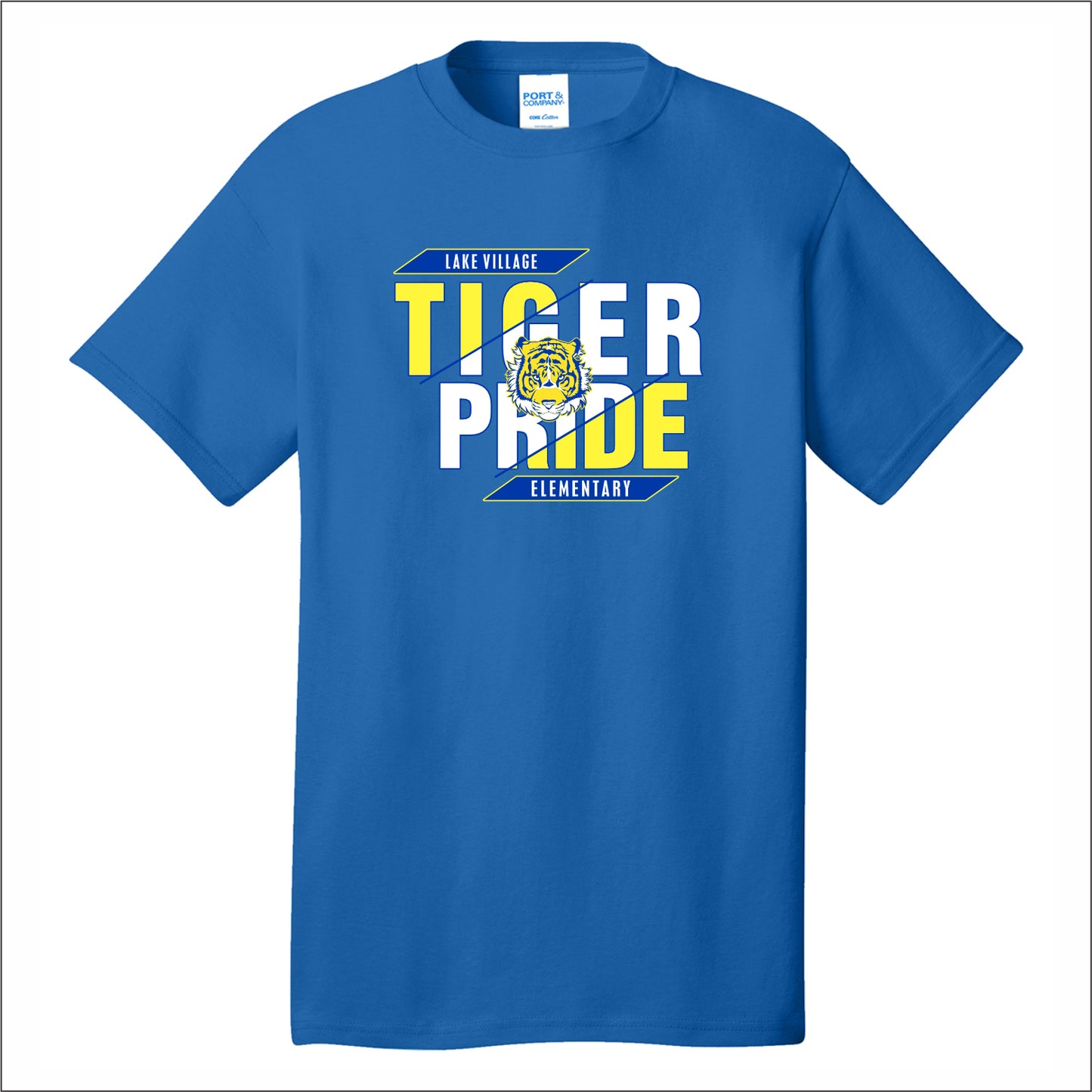 Lake Village Elem Short Sleeve T-shirt - Des. C