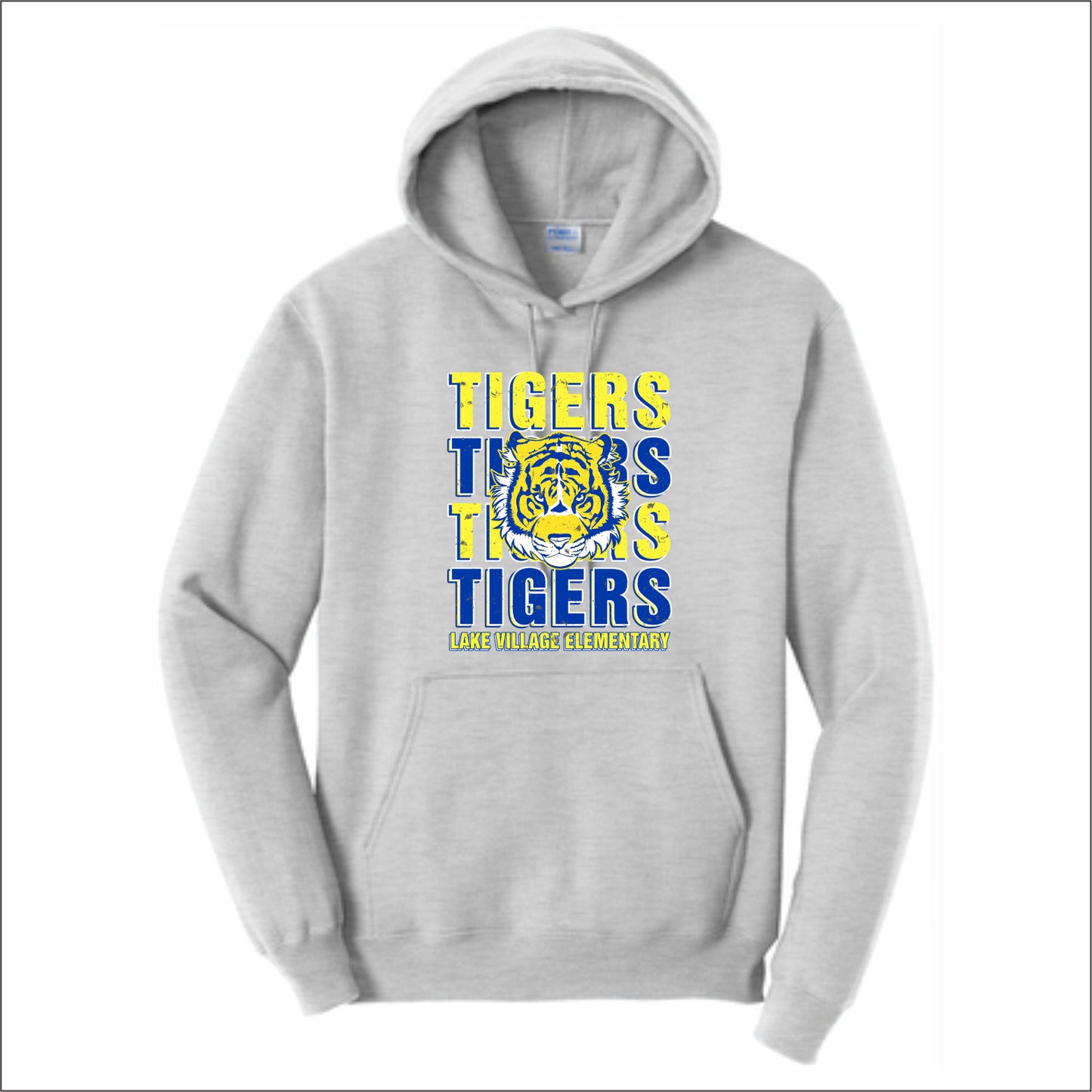 Lake Village Elem Hooded Sweatshirt - Des. B